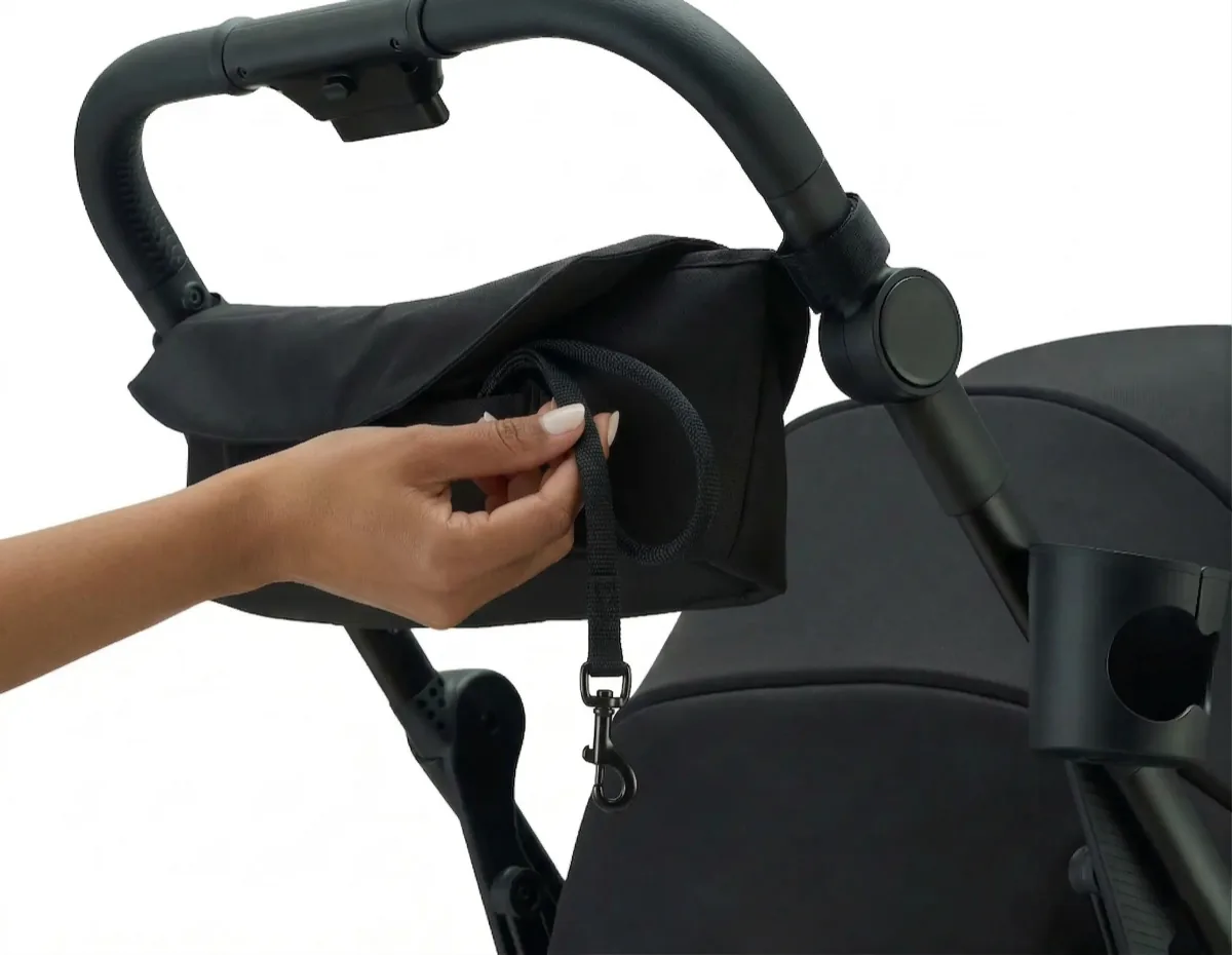 MOON Dog Hundebuggy mit praktischer Tasche für Zubehör und Leckerlis