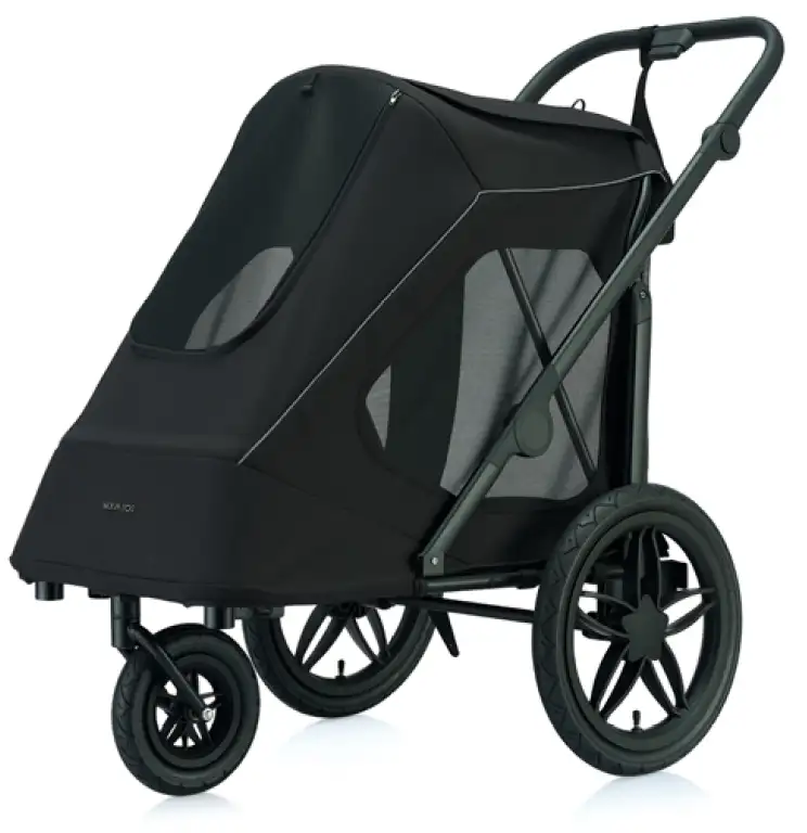 MOON Dog Trailer Outdoor — for larger dogs up to 35 kg with puncture-resistant air tires